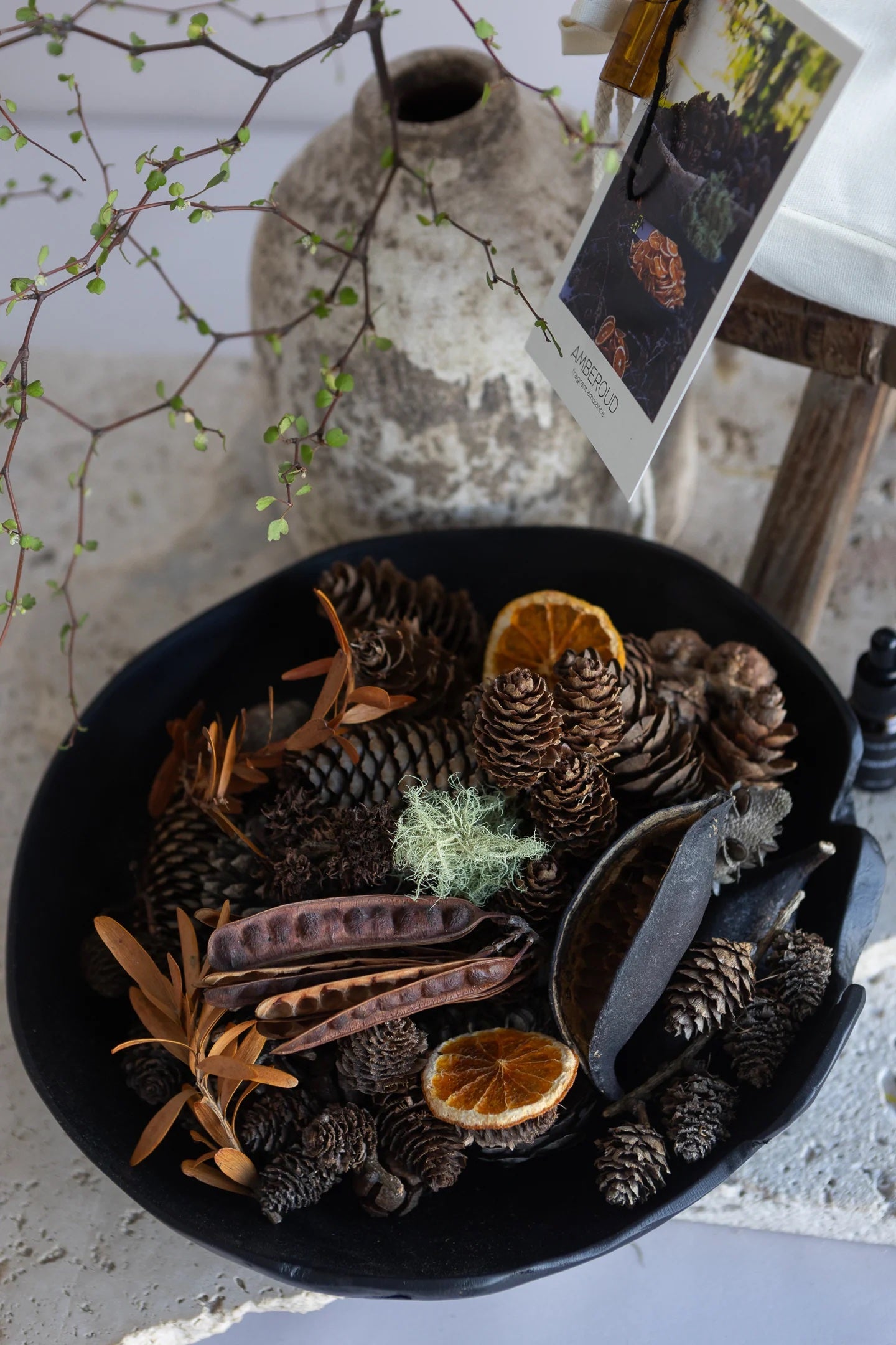 Forest Floor Potpourri Bowl