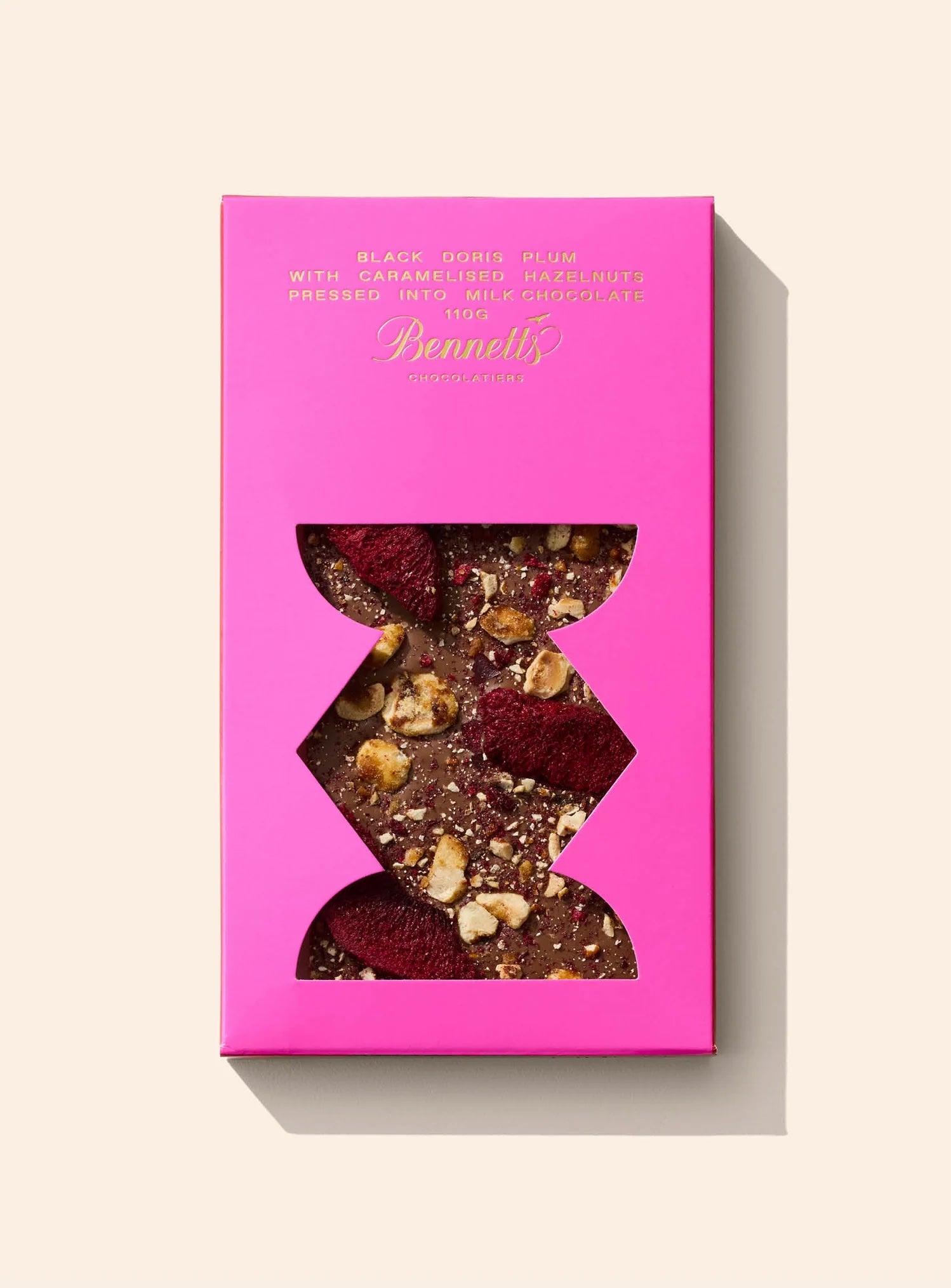 Plum & Hazelnut Chocolate Bar