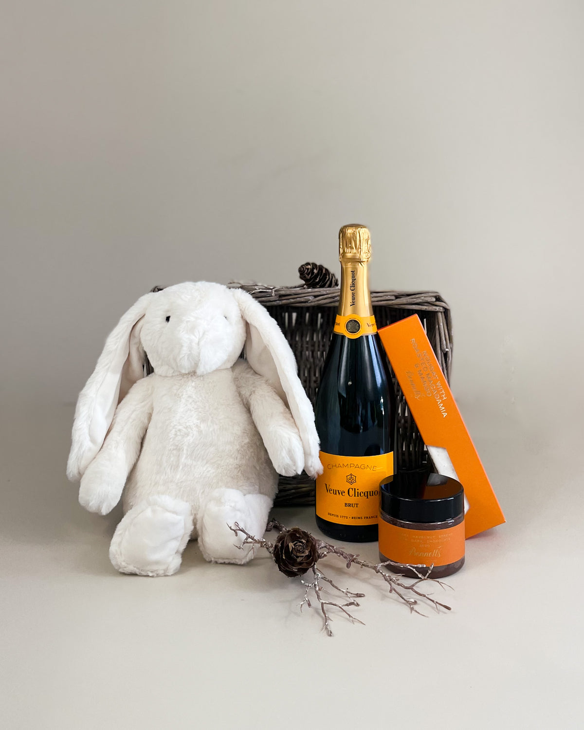 Cheers to Tiny Toes & Toasts Gift Basket