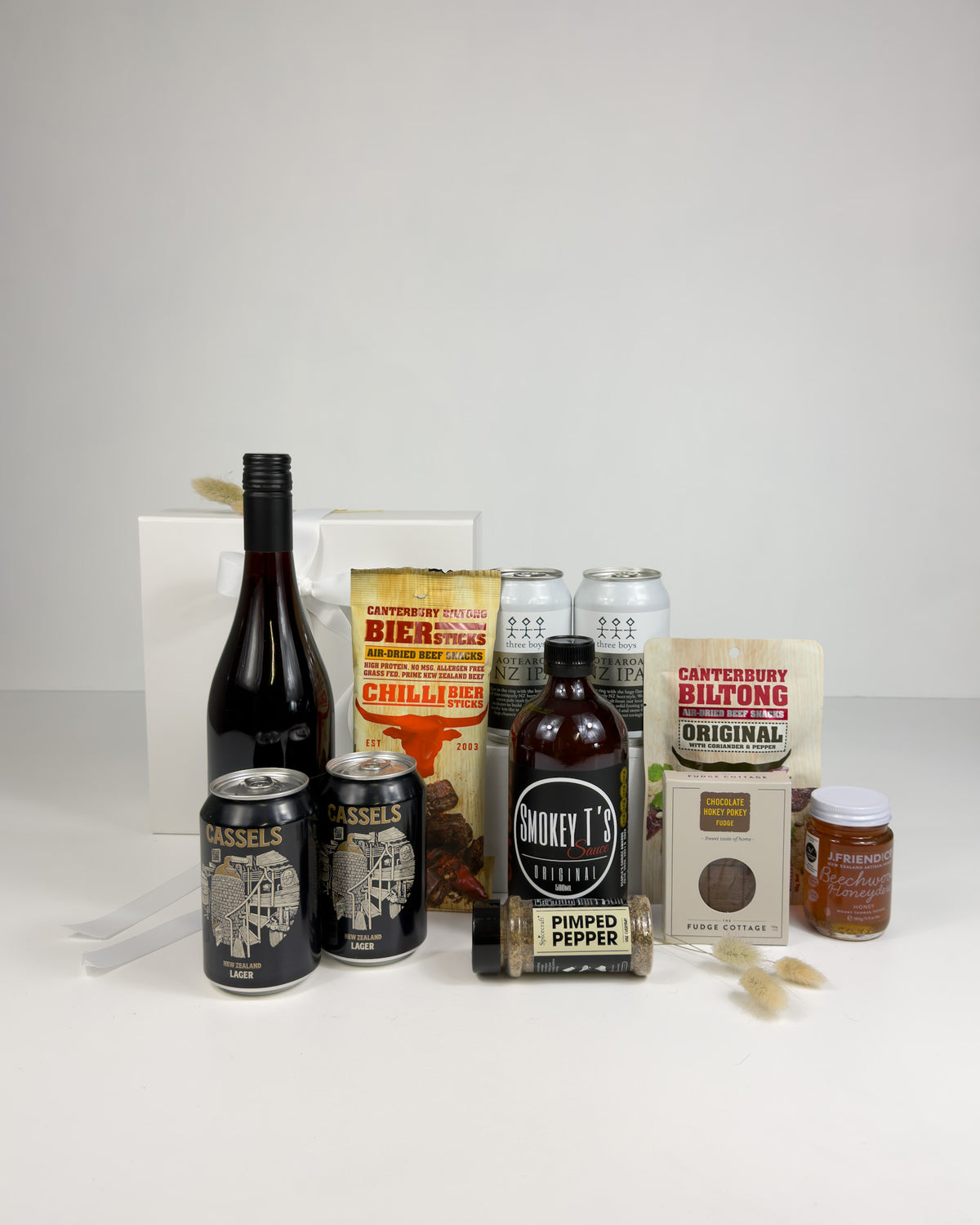 Crafted in Canterbury gift box with local artisan food, Canterbury wine and craft beer