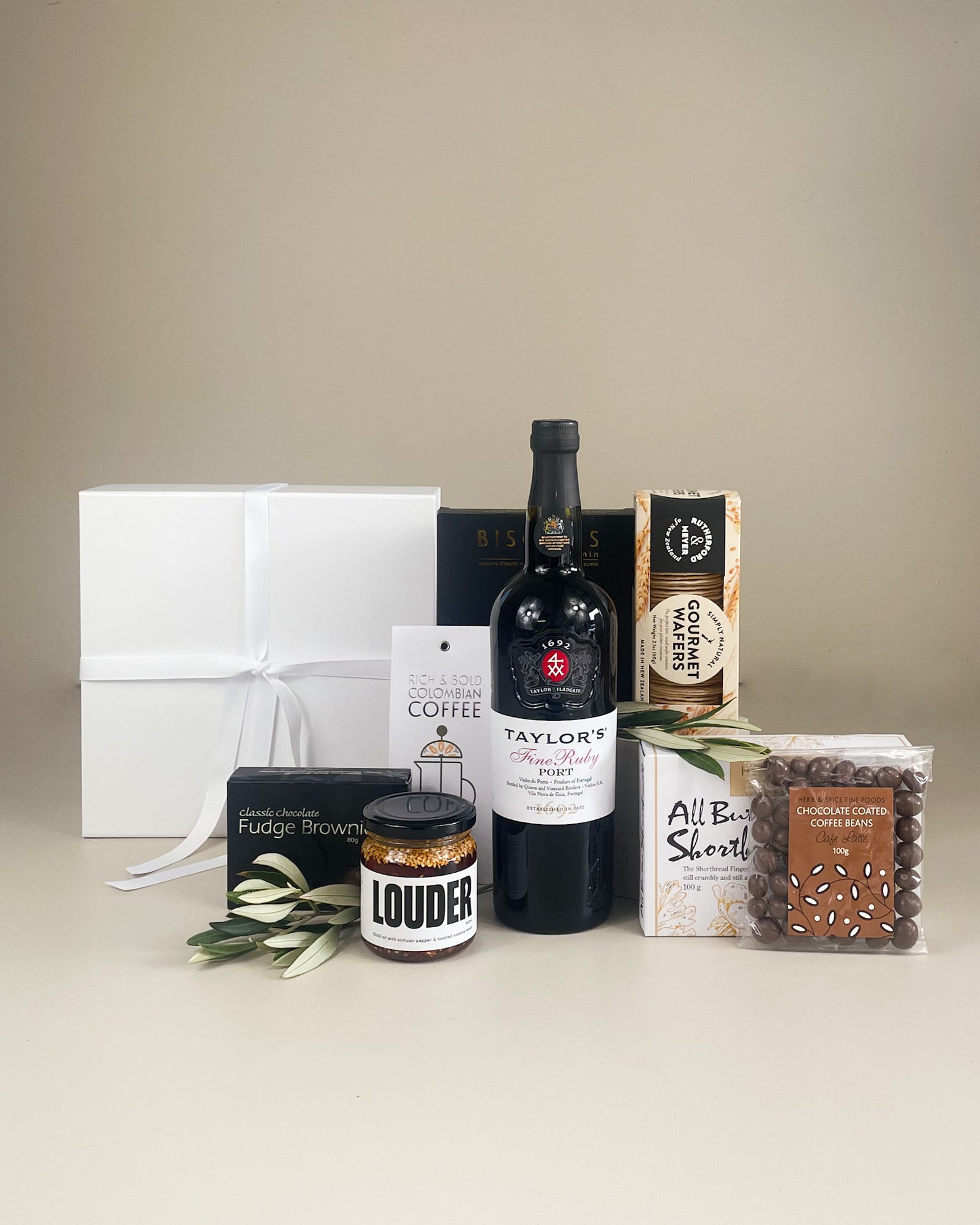 Bottle of Taylor’s Fine Tawny Port, a premium Portuguese port wine available with same-day Christchurch delivery and fast New Zealand shipping.