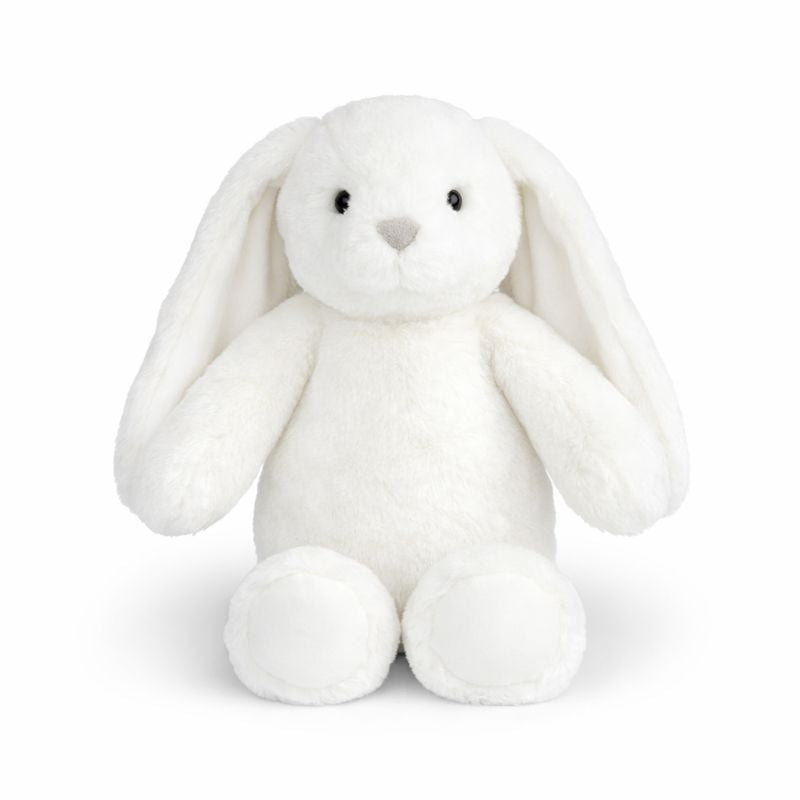 Lily and George Flopsy Bunny soft toy, an adorable bunny keepsake for newborn baby gifts, baby showers and first birthdays.