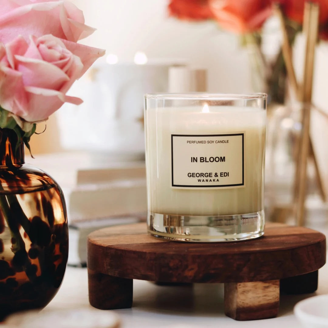 Gerorge & Edi In Bloom Candle