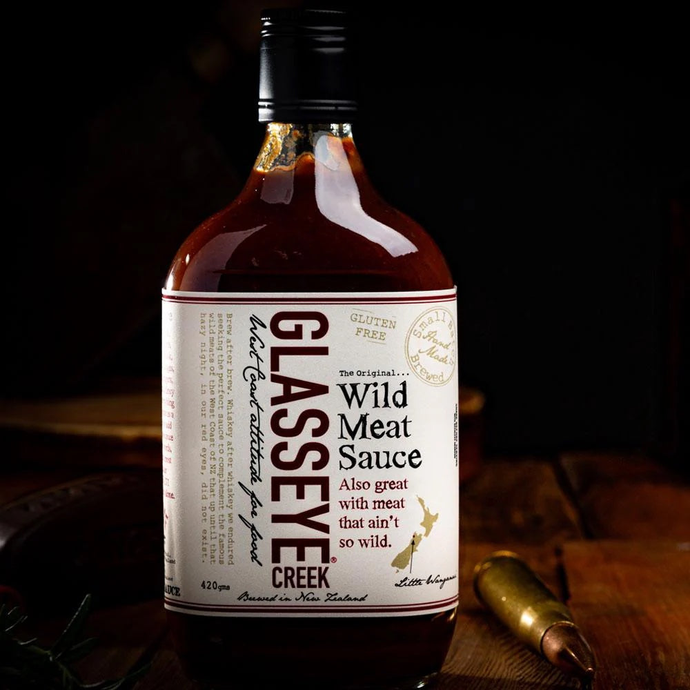 Turn up the flavour at your next BBQ with Glasseye Creek Sauce, a rich and delicious New Zealand-made sauce, perfect for grilled meats, burgers, sausages, and marinades. A gourmet BBQ favourite for adding bold flavour to every meal.