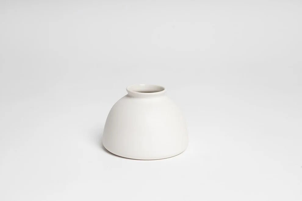 Ned Collections Harmie Vase Rosie or Beau artisan ceramic decorative vase with organic seed-like texture styling home décor gift idea
