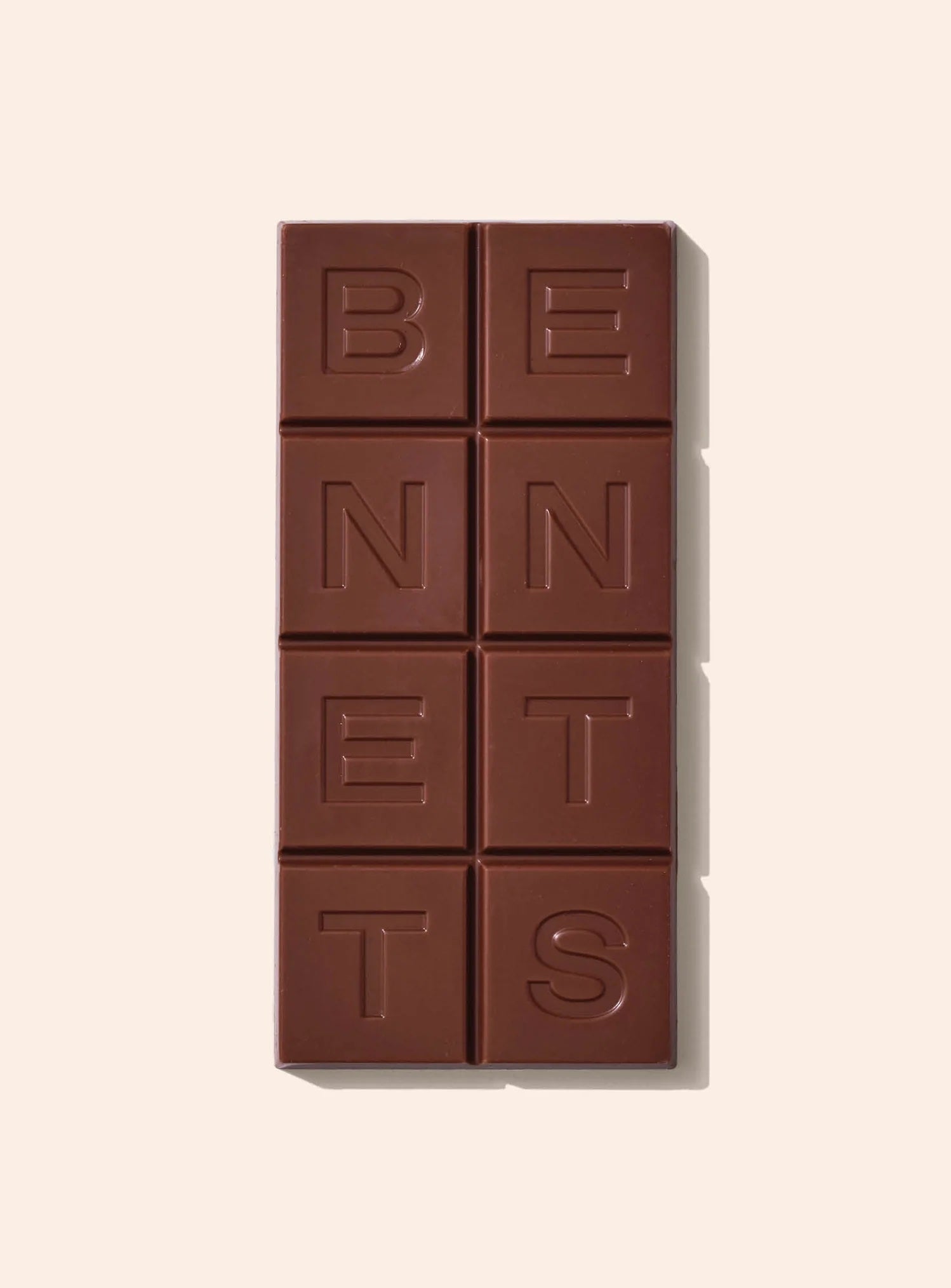 Bennetts of Mangawhai Hazelnut Chocolate Bar made with creamy New Zealand milk chocolate and crunchy chopped hazelnuts.
