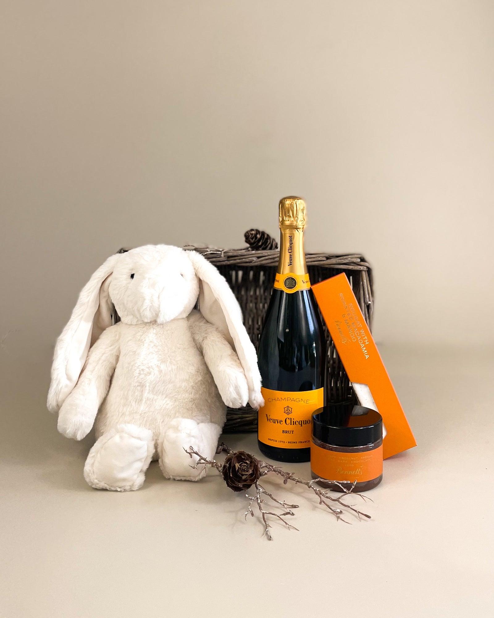 Cheers to Tiny Toes & Toasts Gift Basket