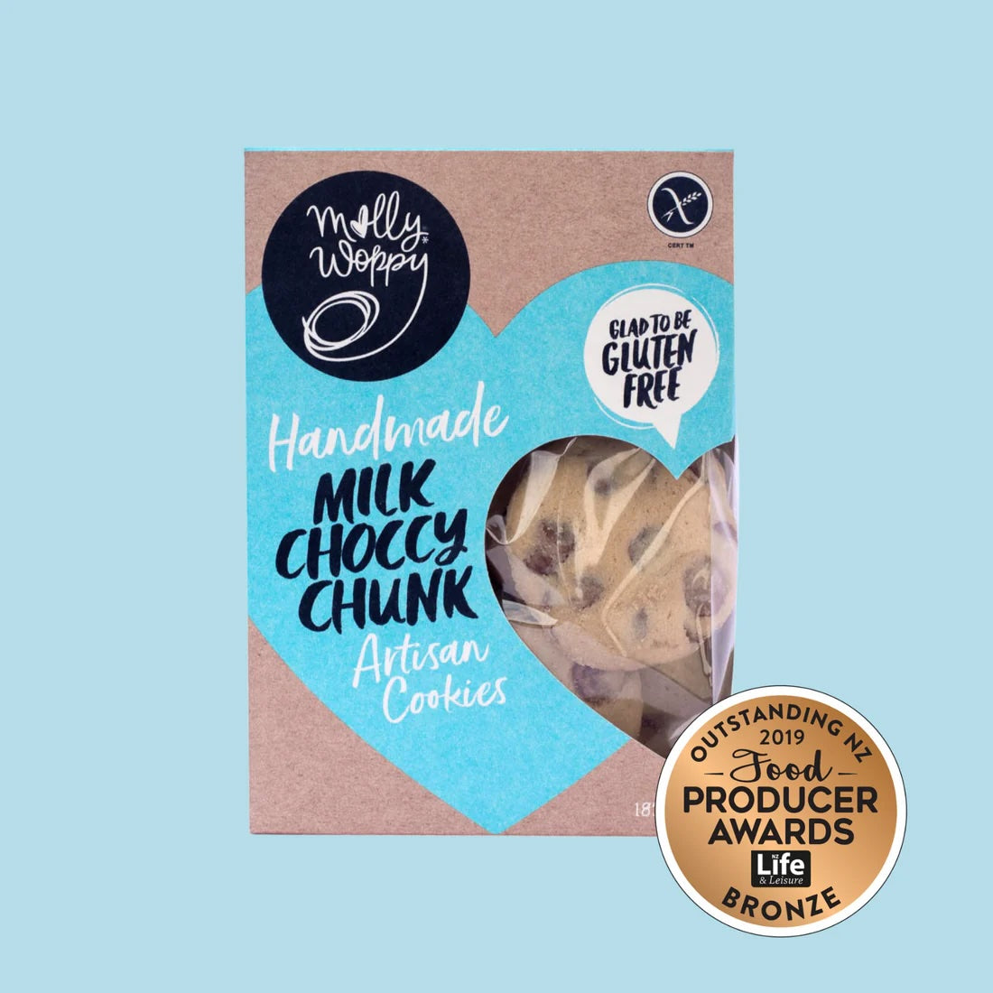 Artisan Cookie Gluten Free Milk Choccy Chunk Cookies