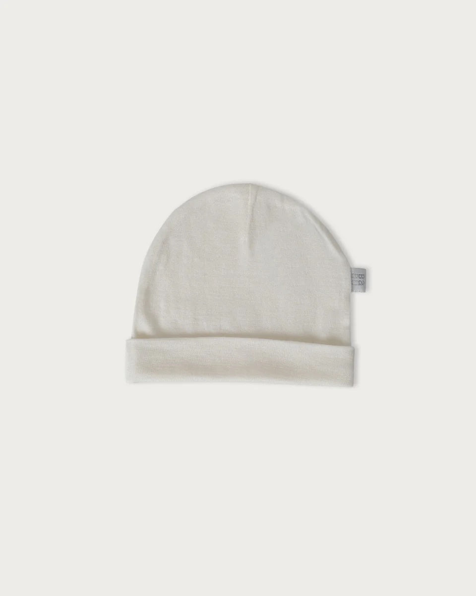 Soft NZ Merino Newborn Beanie made from premium merino wool for babies, perfect for newborn gifts and baby hampers.