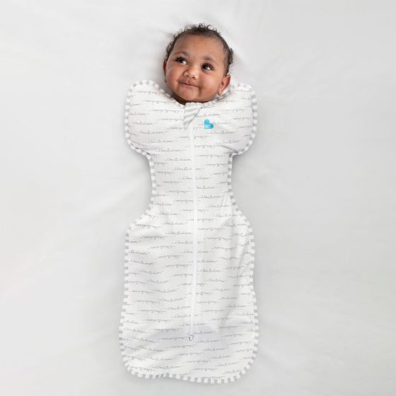 The multi-award winning Swaddle Up™ is the only zip-up swaddle with patented 'wings' that allows your baby to sleep in a more natural Arms Up™ position for true Self-Soothing™