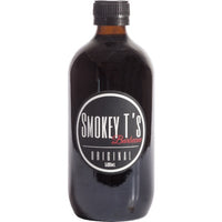 Smokey T’s Original BBQ Sauce 500ml Christchurch NZ men’s gift BBQ sauce, rich smoky flavour ideal for Father’s Day and BBQ lovers.