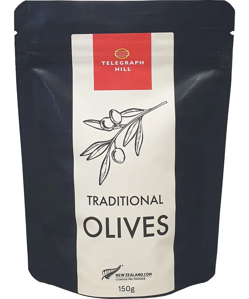 Telegraph Hill Traditional Olives NZ made premium olives from Hawke’s Bay, rich flavour ideal for grazing boards, antipasto and gourmet gift hampers.