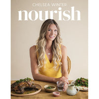 Wellness Food Gift Box with healthy cookbook, Chia Sisters superfood drink and premium nuts, beautifully gift wrapped in a New Zealand gift hamper