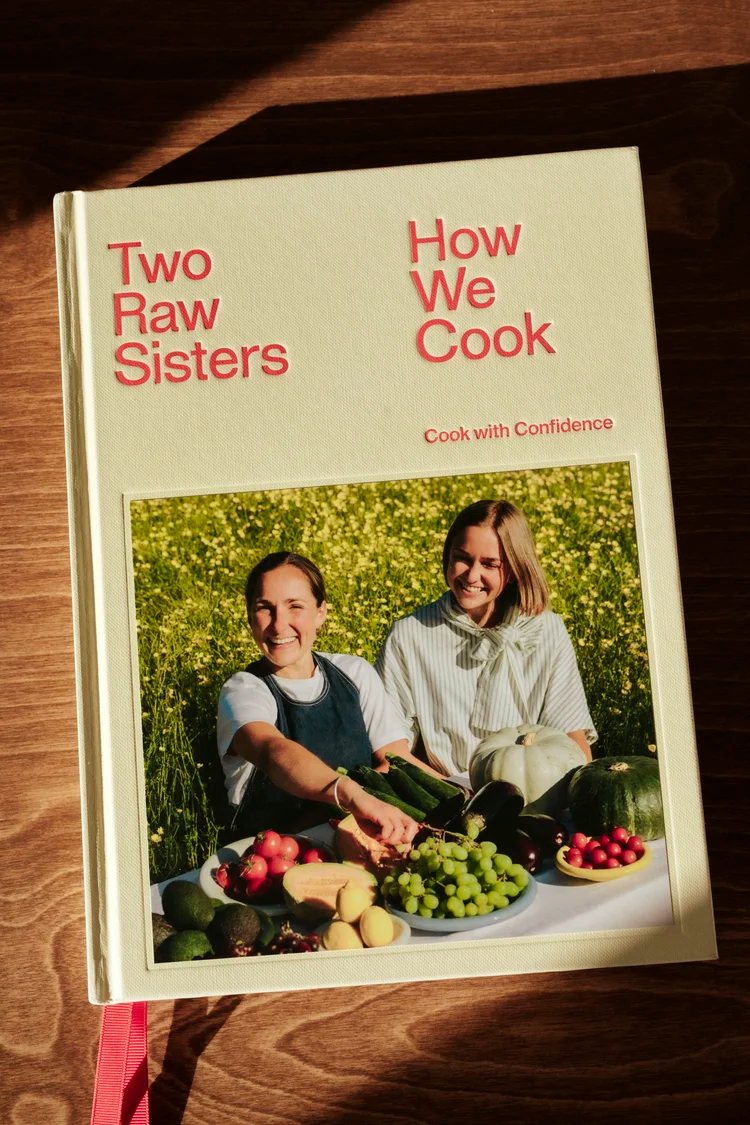How We Cook cookbook by The Two Raw Sisters featuring healthy recipes, fresh seasonal food and easy cooking ideas.