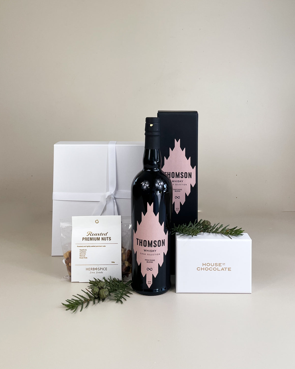 Whisky & Artisan Chocolate Gift Box