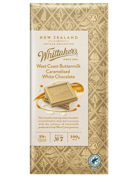 Whittakers Artisan Caramelised White Chocolate