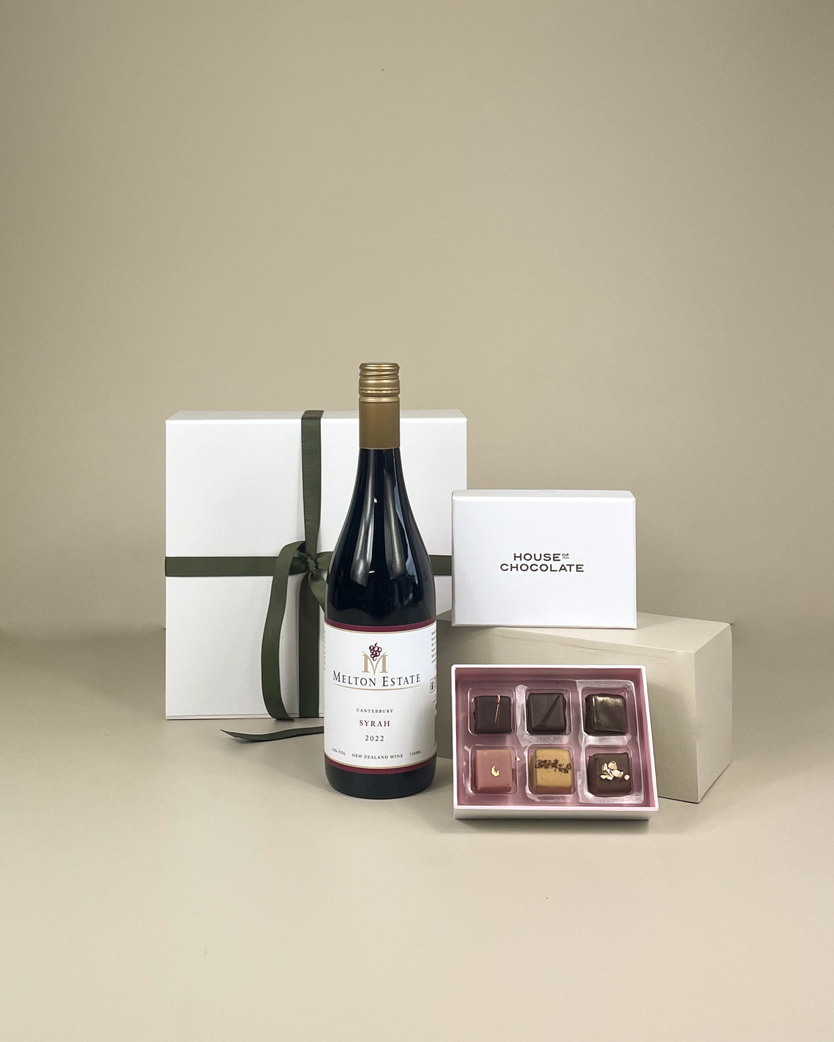 Wine & Chocolate Gift Box