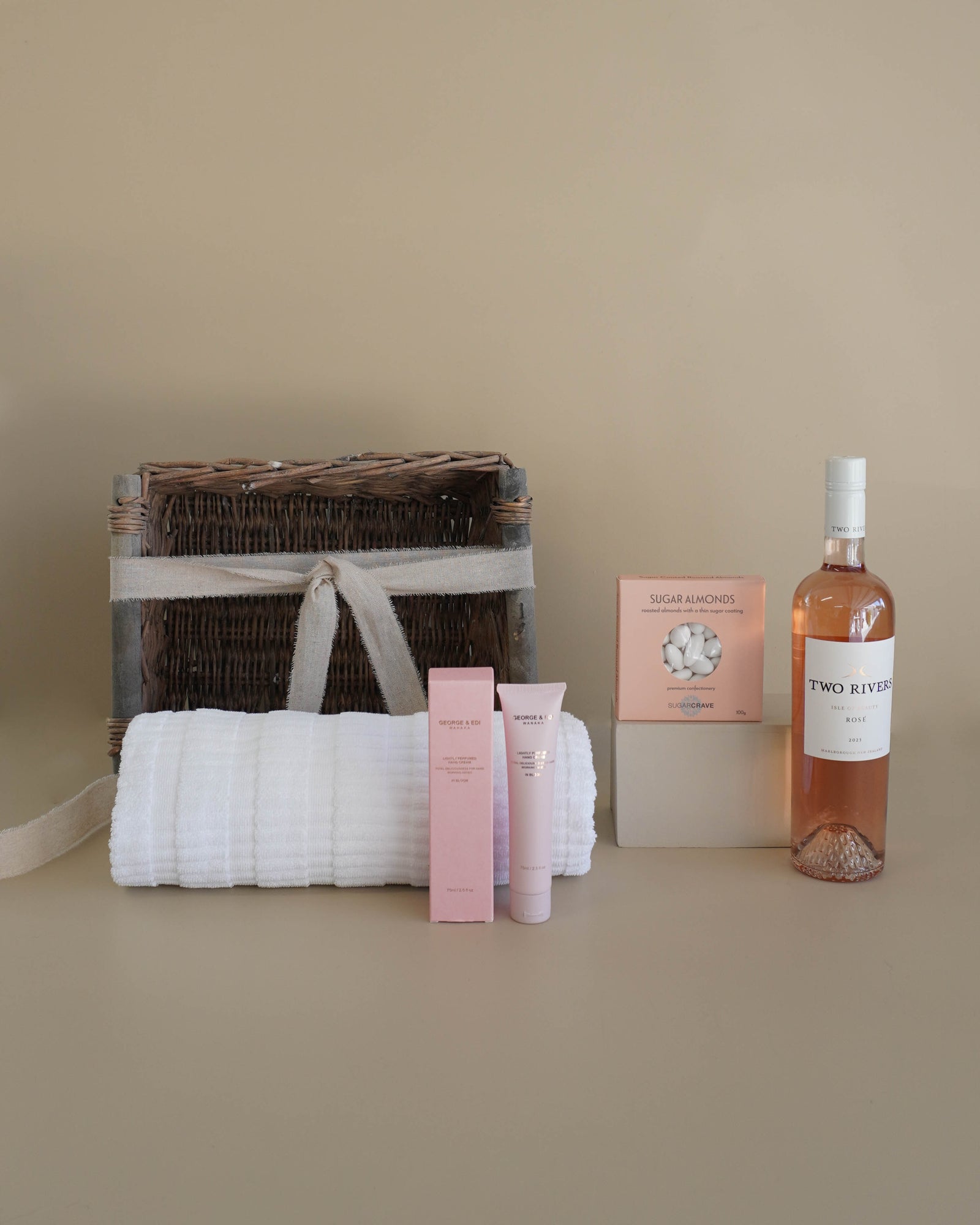 Pretty In Pink Gift Basket