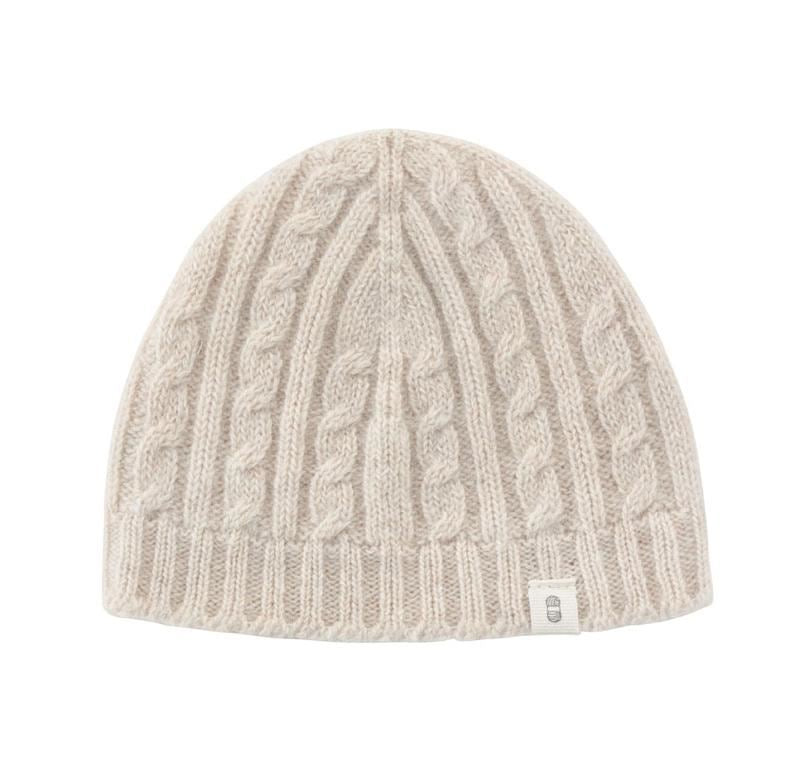 Merino Cable Knit Hat