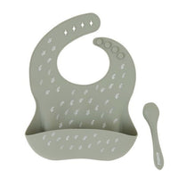 Silicone Bib With Spoon